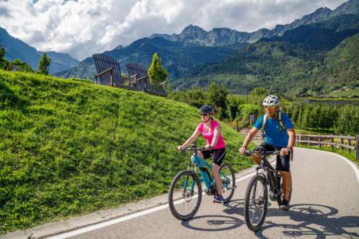 Con la bicicletta in Alto Adige